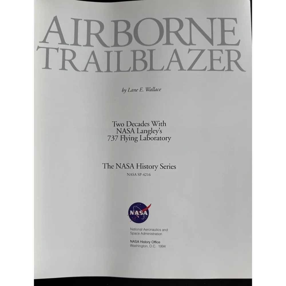 Airborne Trailblazer : Two Decades with NASA Langley's 737 Flying Laboratory